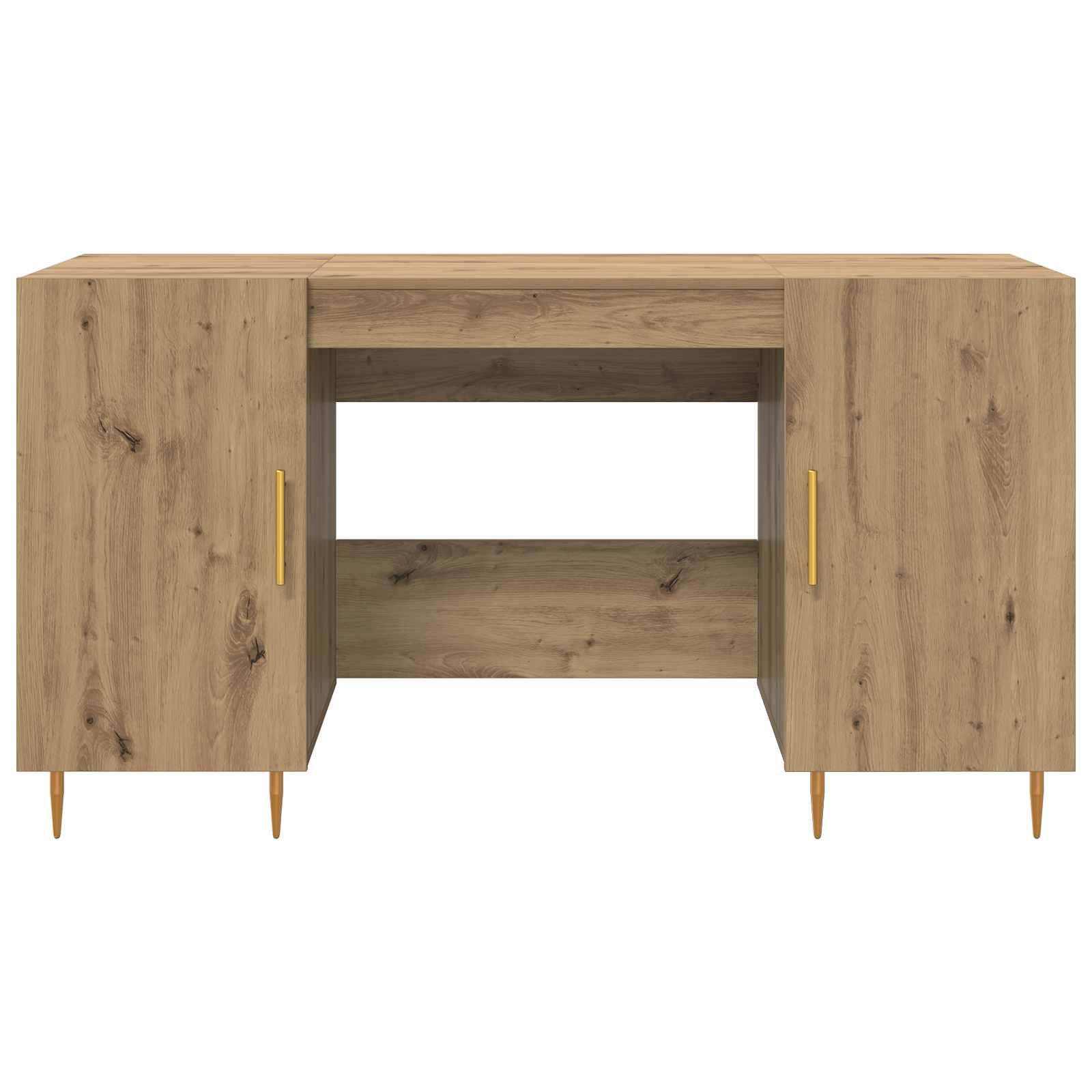 Schreibtisch Artisan-Eiche Holzwerkstoff 140 x 50 x 75 cm