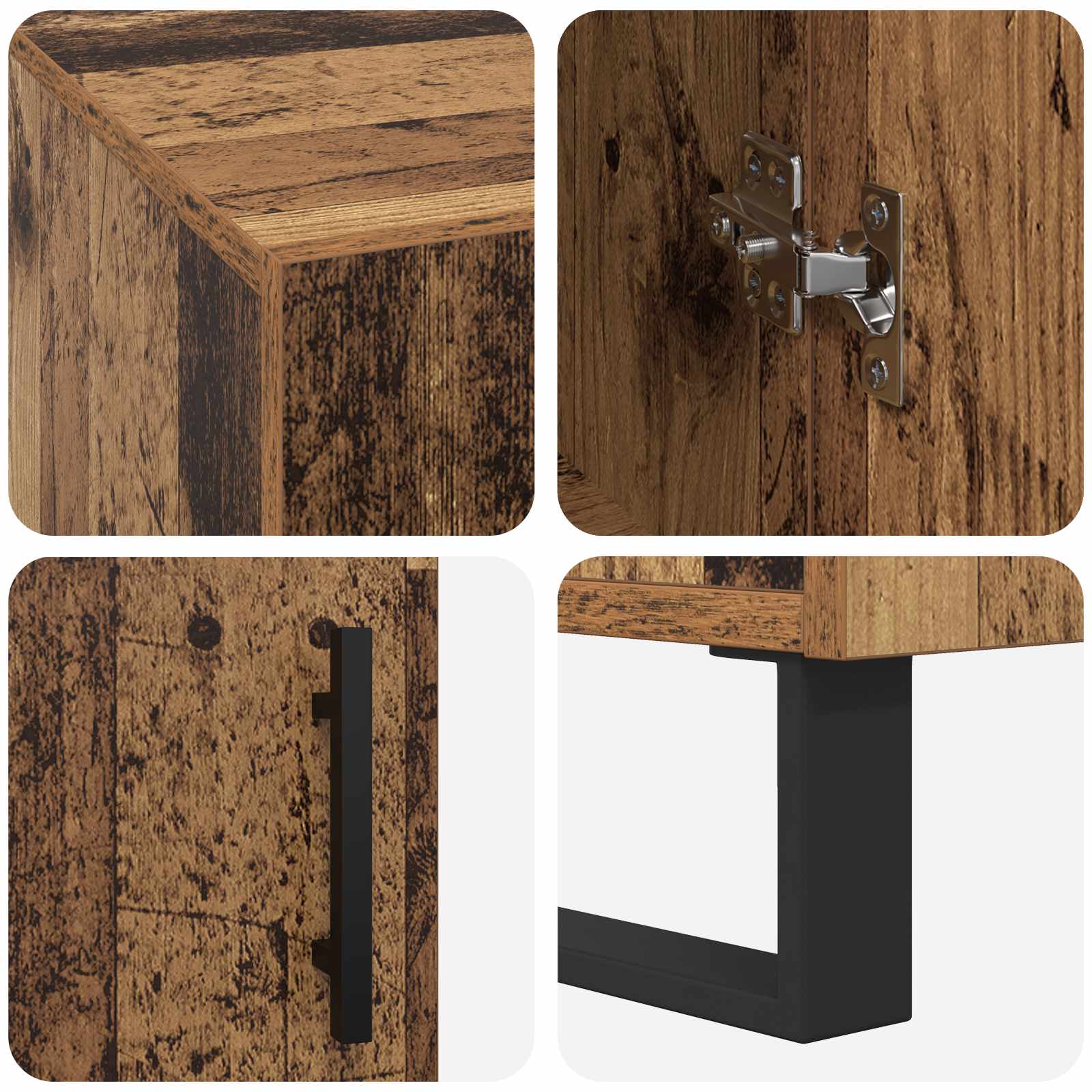 Schreibtisch Altholz Holzwerkstoff 140 x 50 x 75 cm