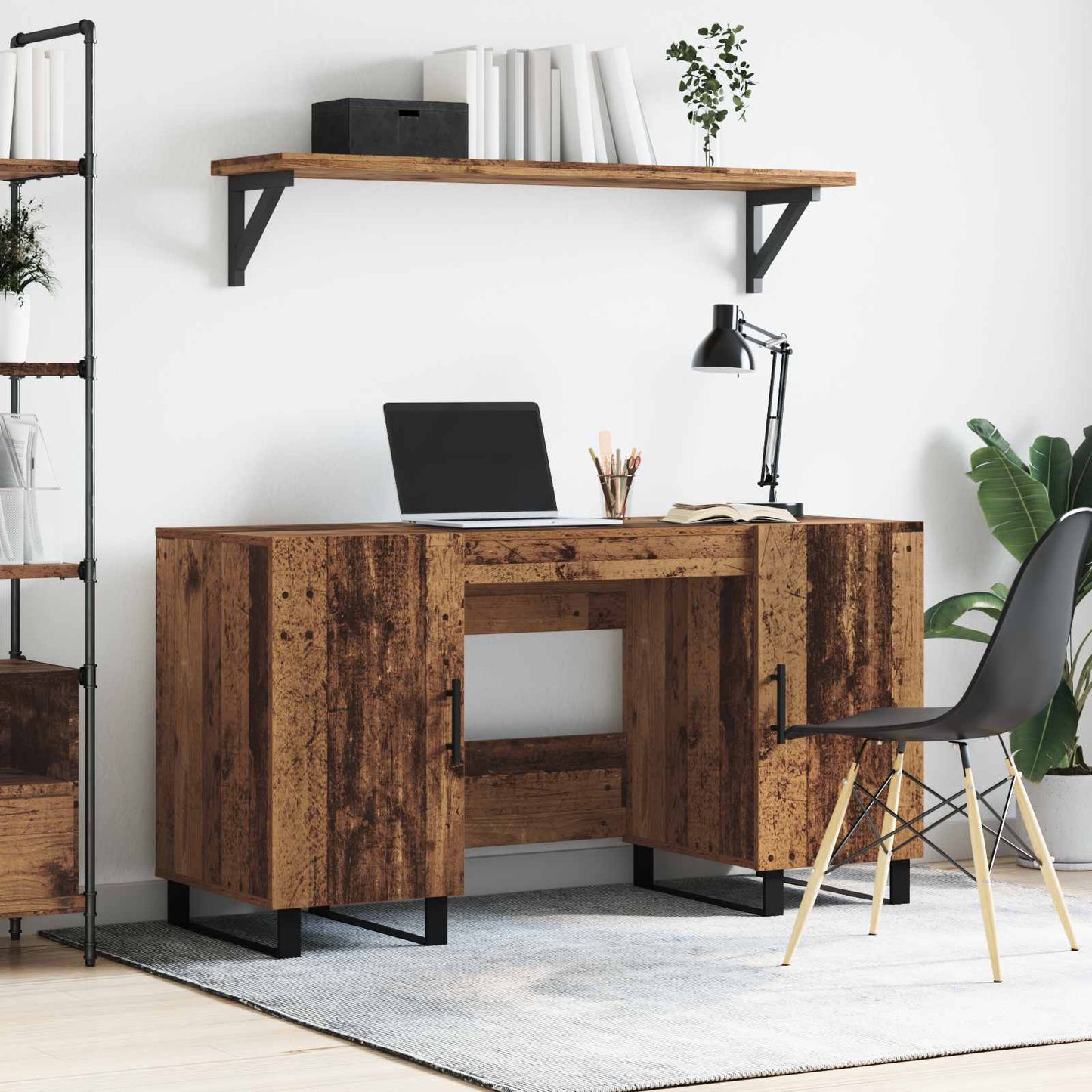 Schreibtisch Altholz Holzwerkstoff 140 x 50 x 75 cm