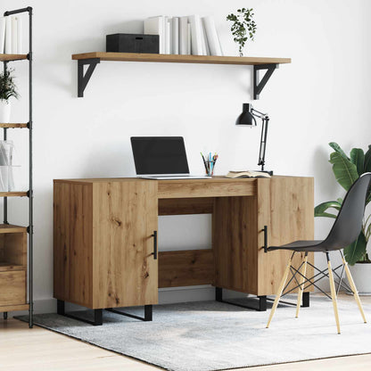 Schreibtisch Artisan-Eiche Holzwerkstoff 140 x 50 x 75 cm