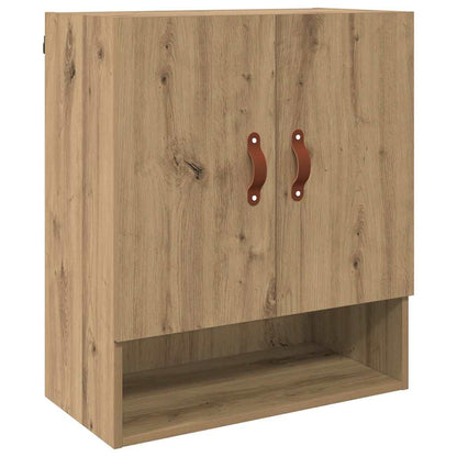 Wandschrank 60 x 31 x 70 cm Holzwerkstoff Artisan-Eiche