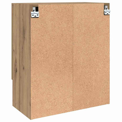 Wandschrank 60 x 31 x 70 cm Holzwerkstoff Artisan-Eiche