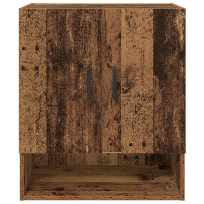 Wandschrank 60 x 31 x 70 cm Holzwerkstoff Altholz