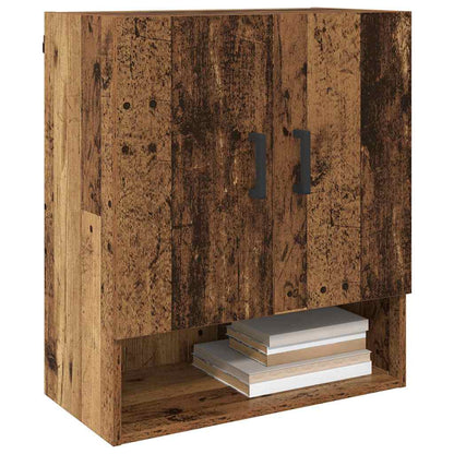Wandschrank 60 x 31 x 70 cm Holzwerkstoff Altholz