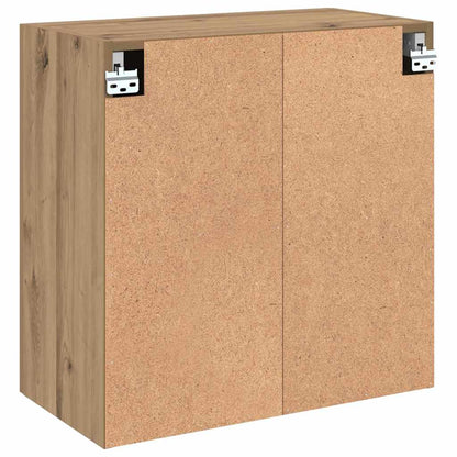 Wandschrank 60 x 31 x 60 cm Holzwerkstoff Artisan-Eiche