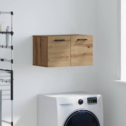 Wandschrank 60 x 36,5 x 35 cm Holzwerkstoff Artisan-Eiche