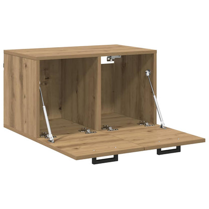 Wandschrank 60 x 36,5 x 35 cm Holzwerkstoff Artisan-Eiche