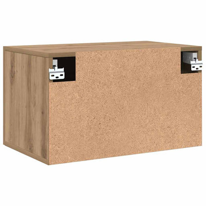 Wandschrank 60 x 36,5 x 35 cm Holzwerkstoff Artisan-Eiche