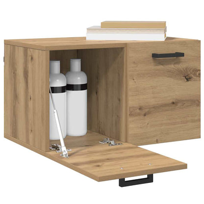 Wandschrank 60 x 36,5 x 35 cm Holzwerkstoff Artisan-Eiche