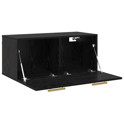 Wandschrank 80 x 36.5 x 35 cm Holzwerkstoff