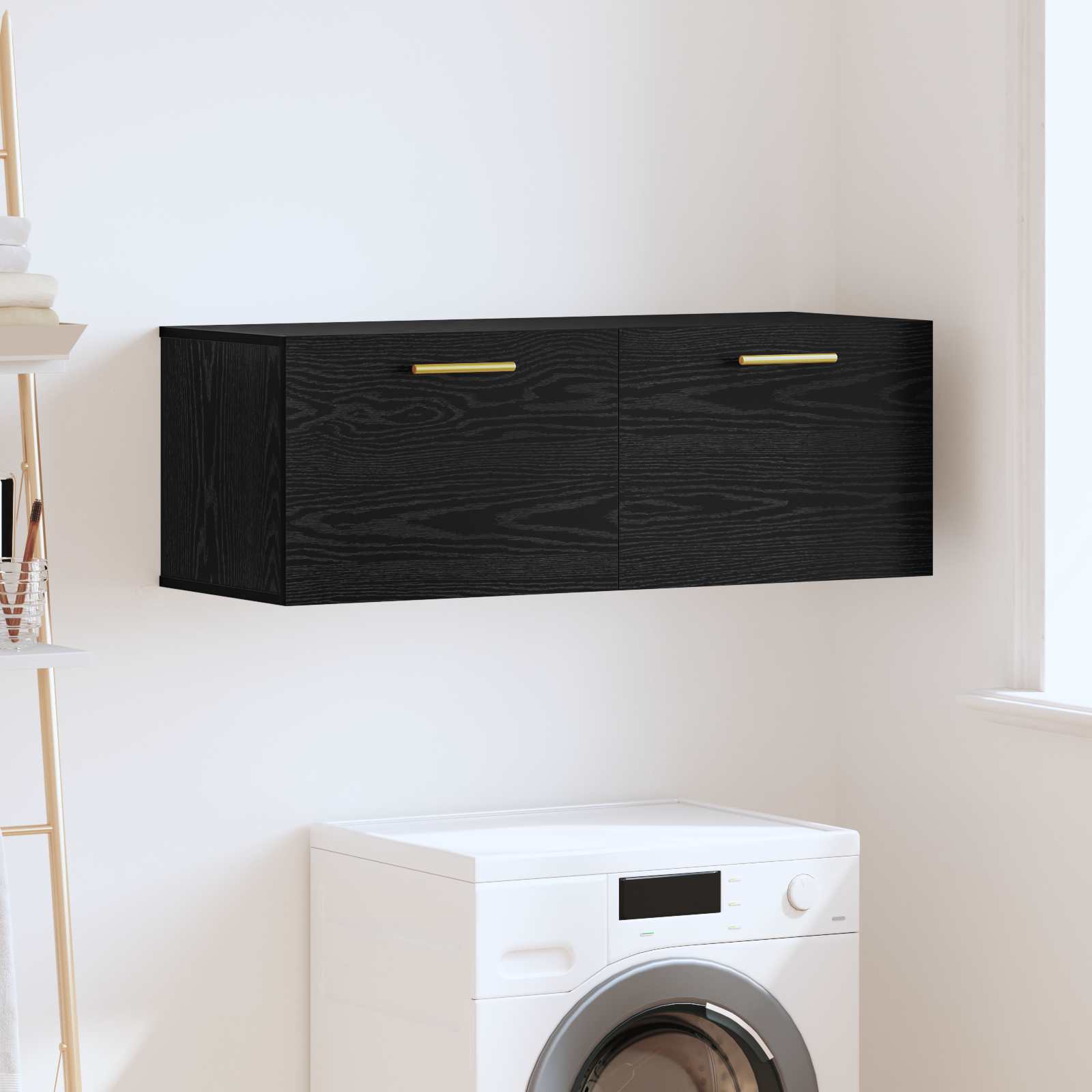 Wandschrank 100 x 36,5 x 35 cm Holzwerkstoff