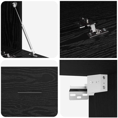 Wandschrank 100 x 36,5 x 35 cm Holzwerkstoff