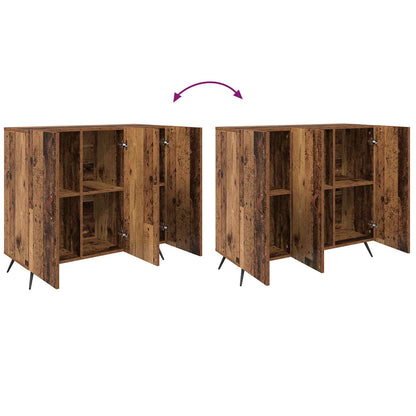Sideboard Altholz 89,5 x 34 x 80 cm Holzwerkstoff