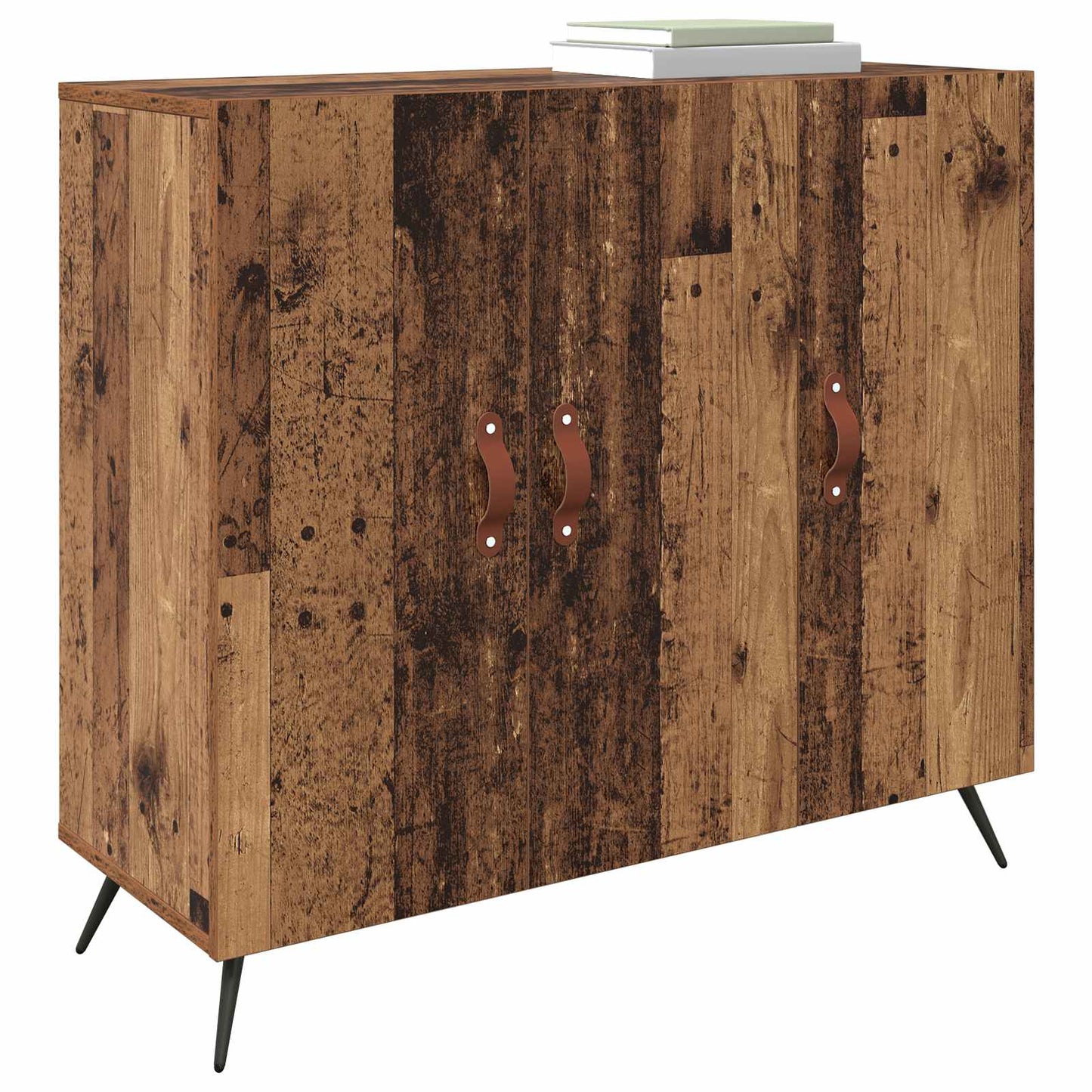 Sideboard Altholz 89,5 x 34 x 80 cm Holzwerkstoff