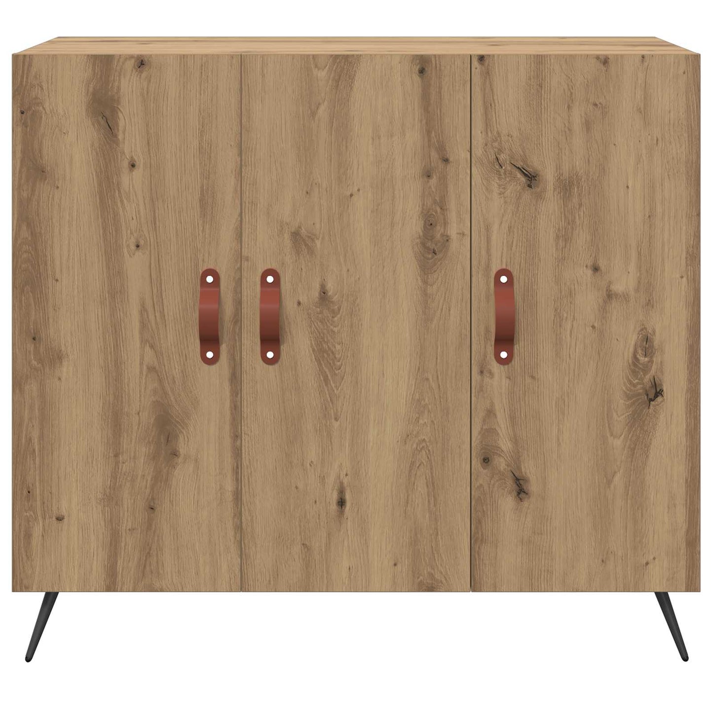 Sideboard Artisan-Eiche 89,5 x 34 x 80 cm Holzwerkstoff