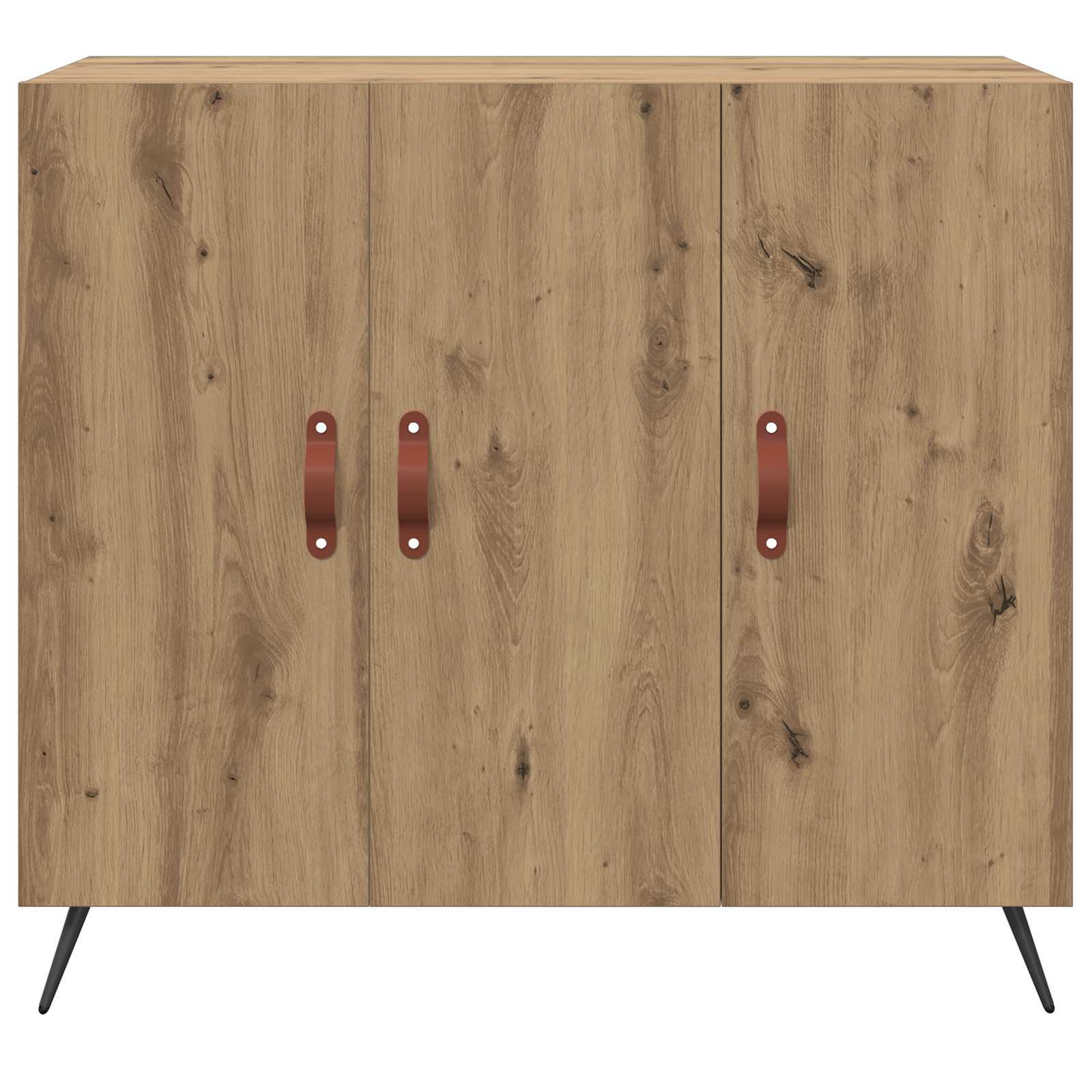 Sideboard Artisan-Eiche 89,5 x 34 x 80 cm Holzwerkstoff