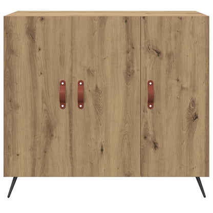 Sideboard Artisan-Eiche 89,5 x 34 x 80 cm Holzwerkstoff