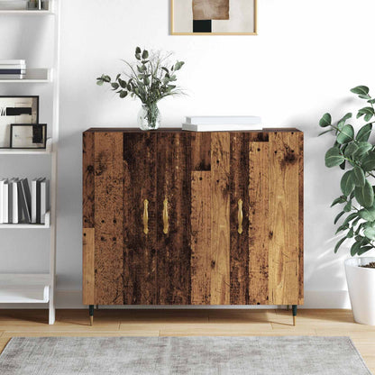 Sideboard Altholz 90 x 34 x 80 cm Holzwerkstoff