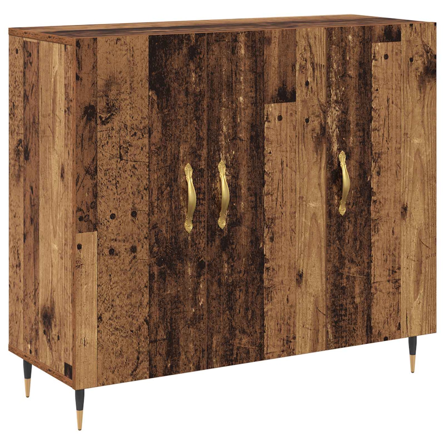 Sideboard Altholz 90 x 34 x 80 cm Holzwerkstoff
