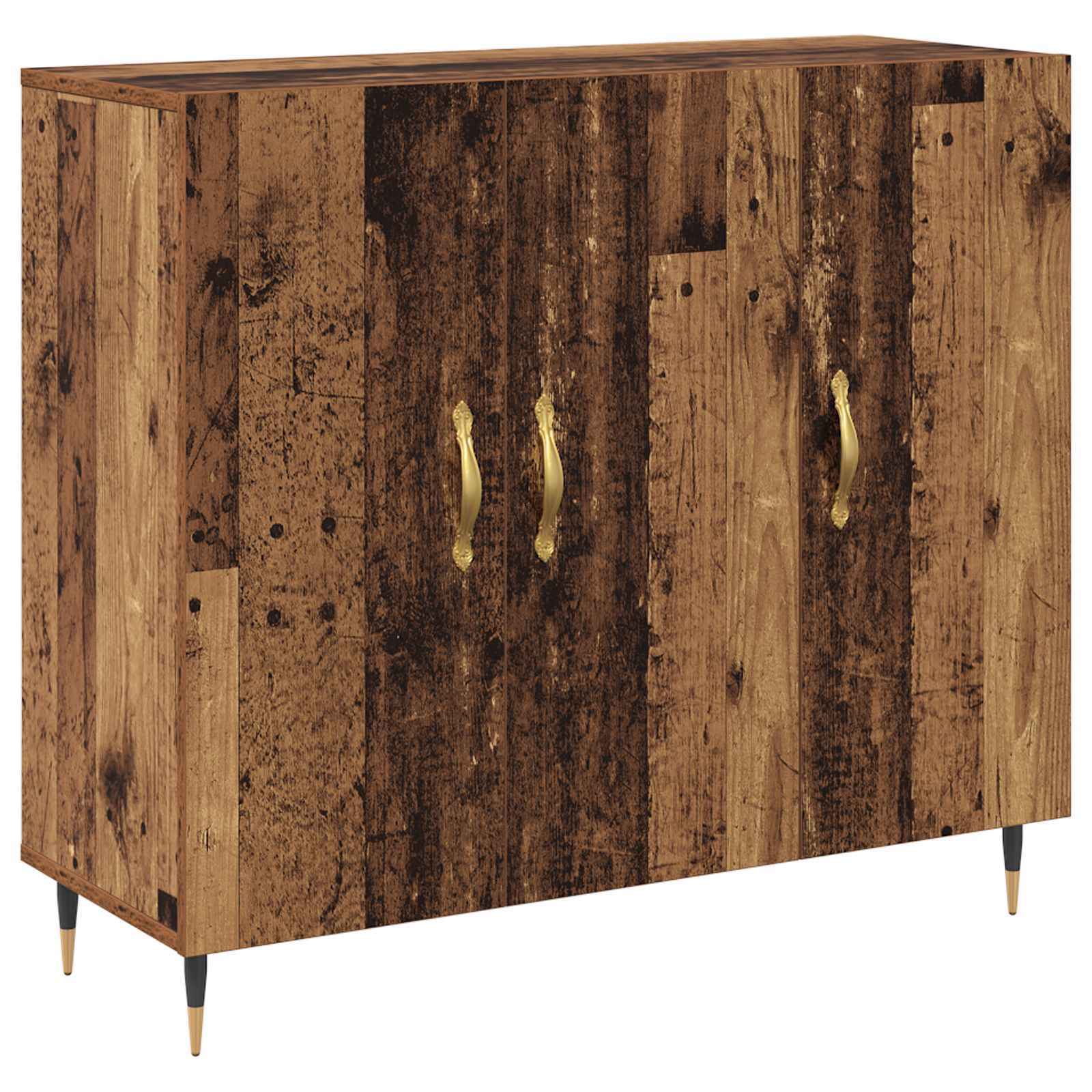 Sideboard Altholz 90 x 34 x 80 cm Holzwerkstoff
