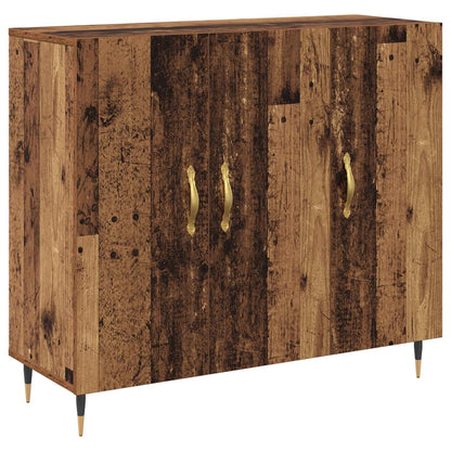 Sideboard Altholz 90 x 34 x 80 cm Holzwerkstoff