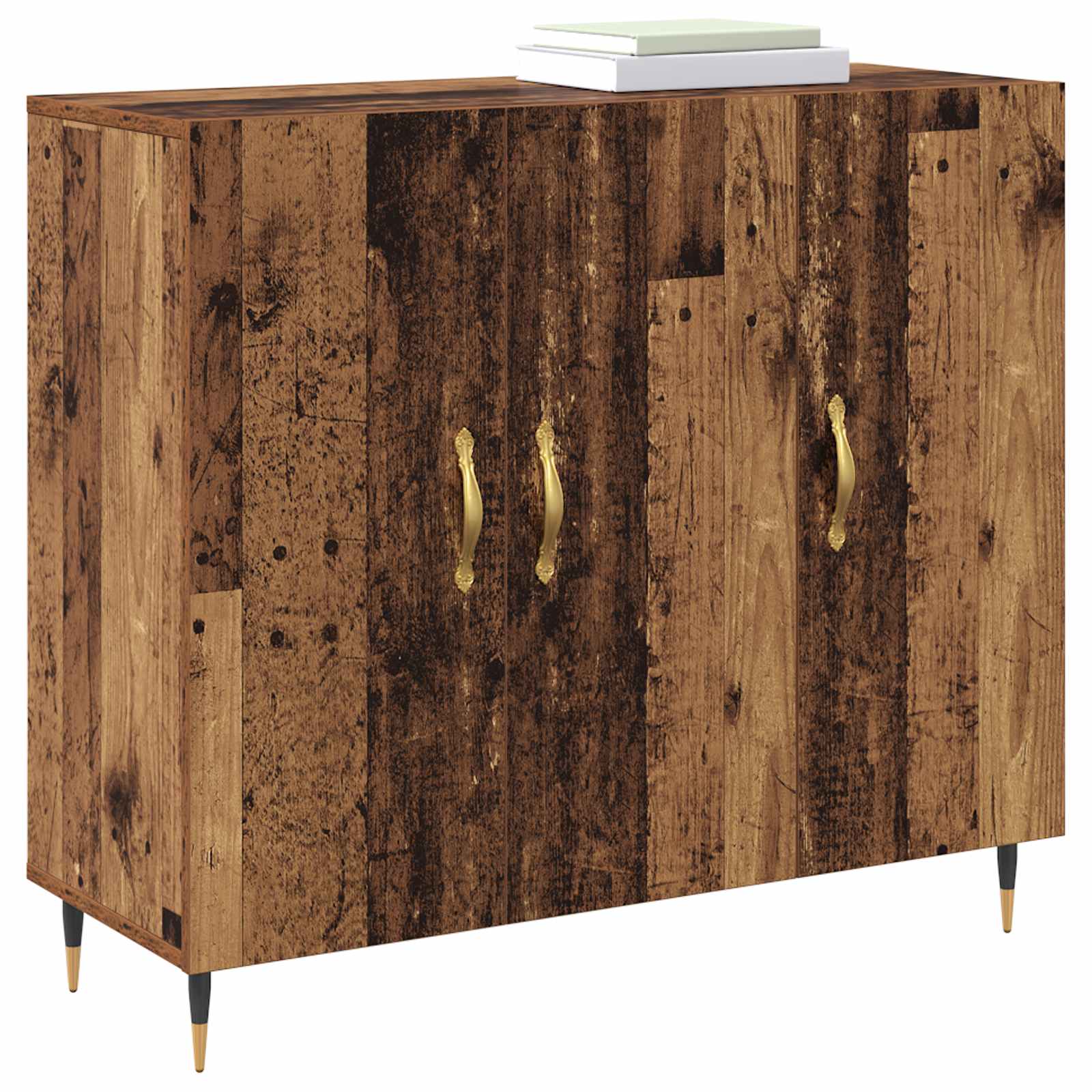 Sideboard Altholz 90 x 34 x 80 cm Holzwerkstoff