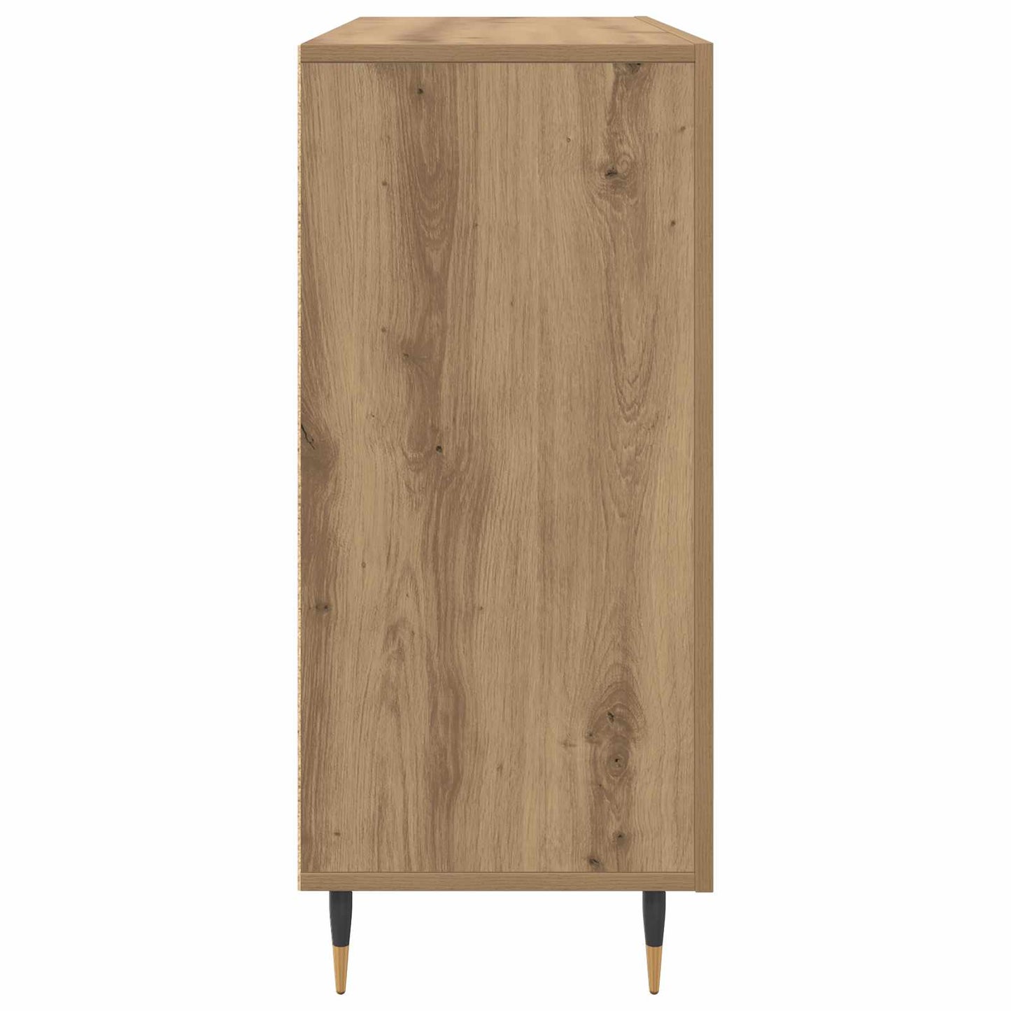 Sideboard Artisan-Eiche 90 x 34 x 80 cm Holzwerkstoff