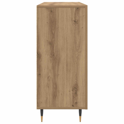 Sideboard Artisan-Eiche 90 x 34 x 80 cm Holzwerkstoff