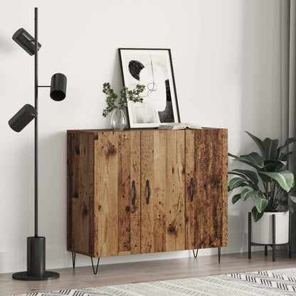 Sideboard Altholz 90 x 32,5 x 80 cm Holzwerkstoff
