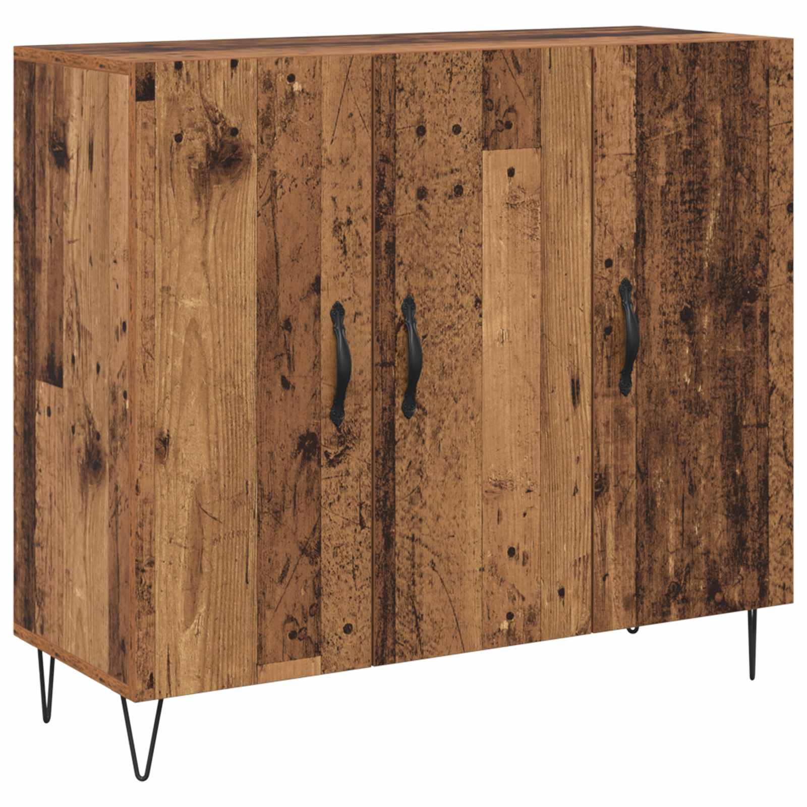 Sideboard Altholz 90 x 32,5 x 80 cm Holzwerkstoff