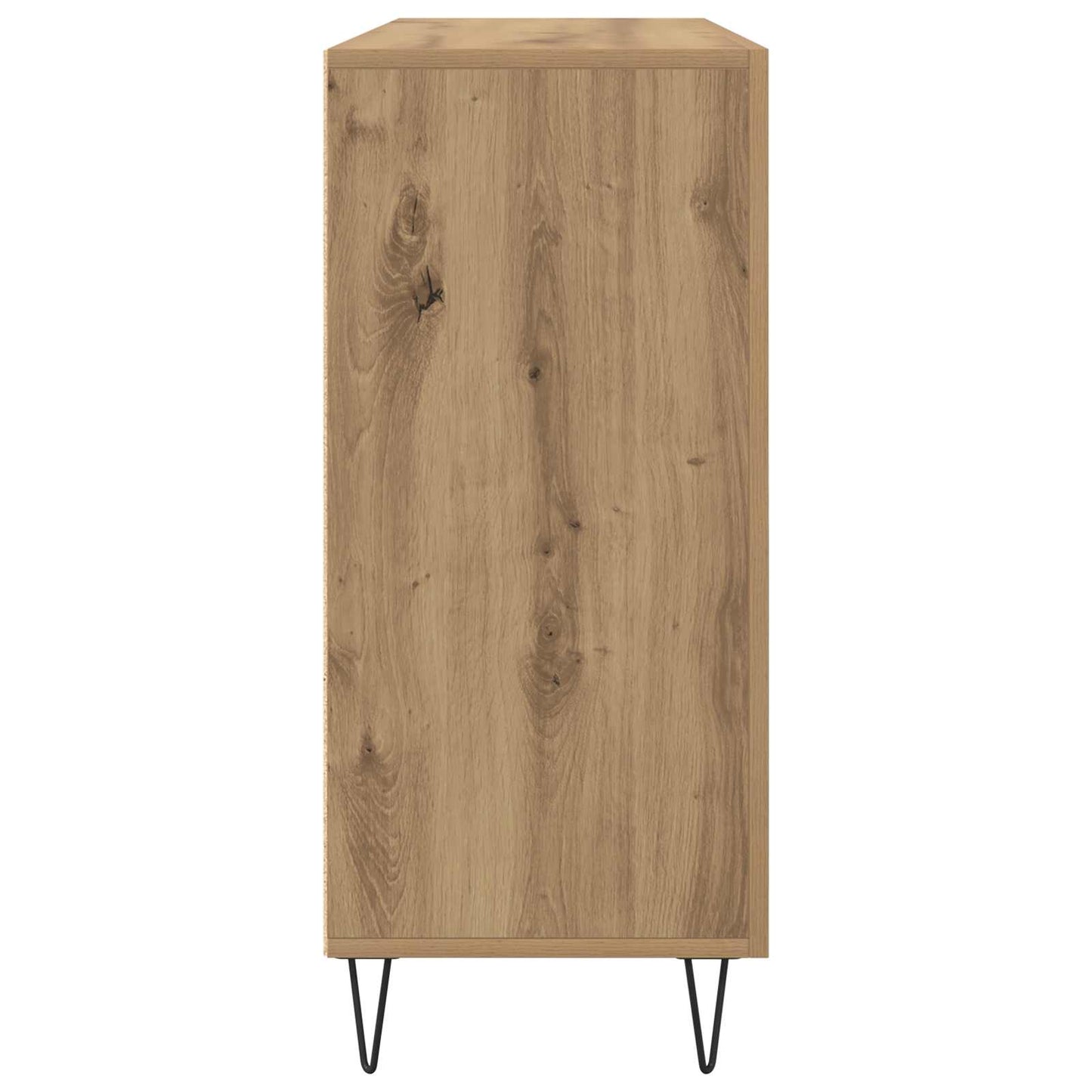 Sideboard Artisan-Eiche 90 x 32,5 x 80 cm Holzwerkstoff
