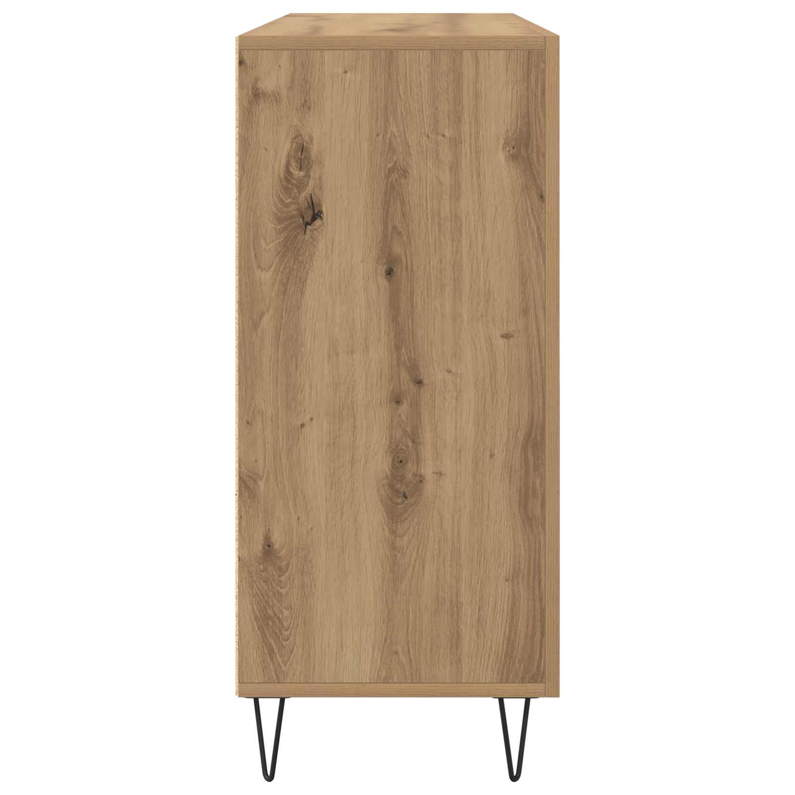 Sideboard Artisan-Eiche 90 x 32,5 x 80 cm Holzwerkstoff