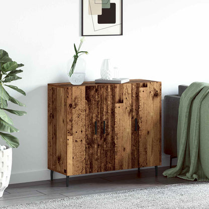 Sideboard Altholz 90 x 34 x 80 cm Holzwerkstoff