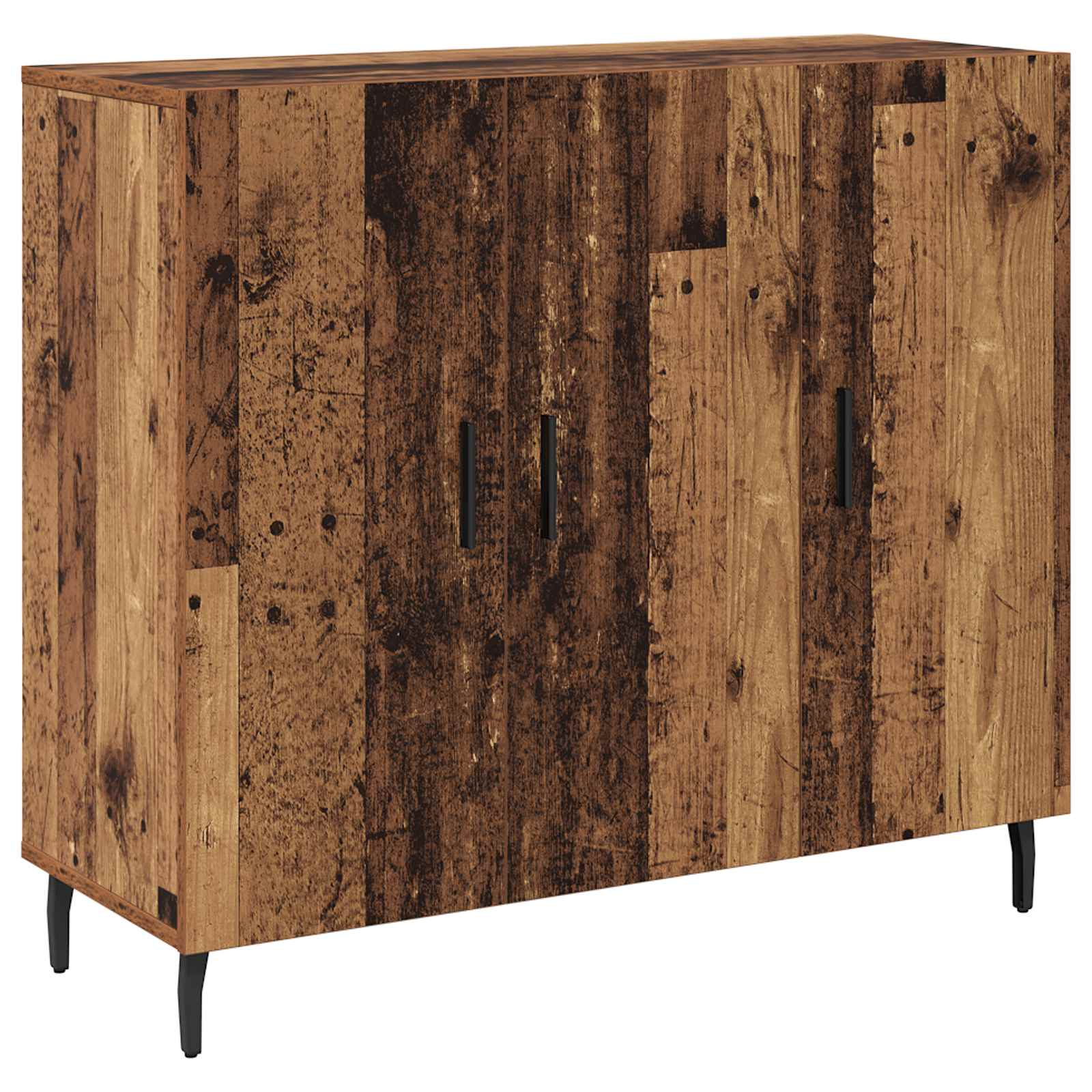 Sideboard Altholz 90 x 34 x 80 cm Holzwerkstoff