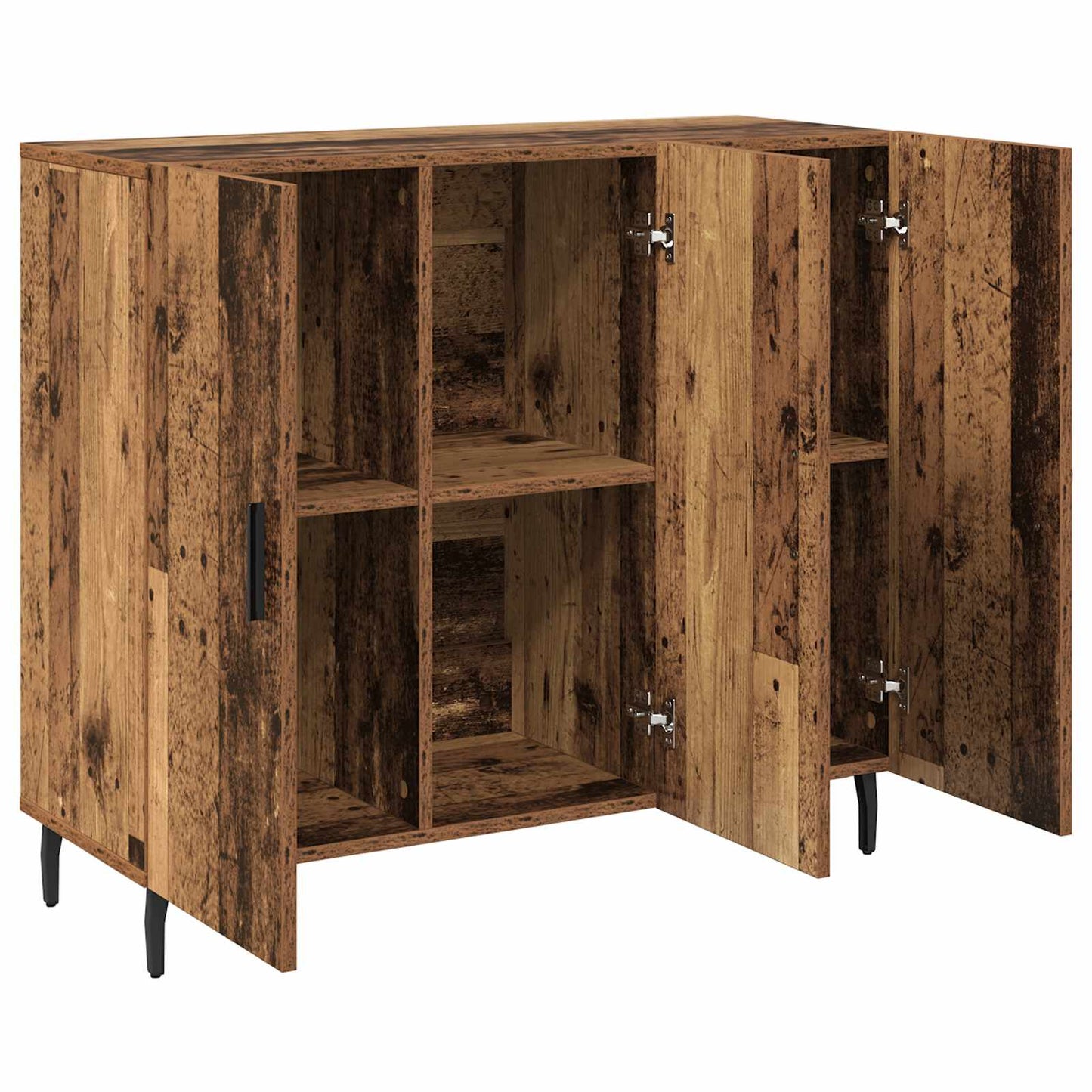 Sideboard Altholz 90 x 34 x 80 cm Holzwerkstoff