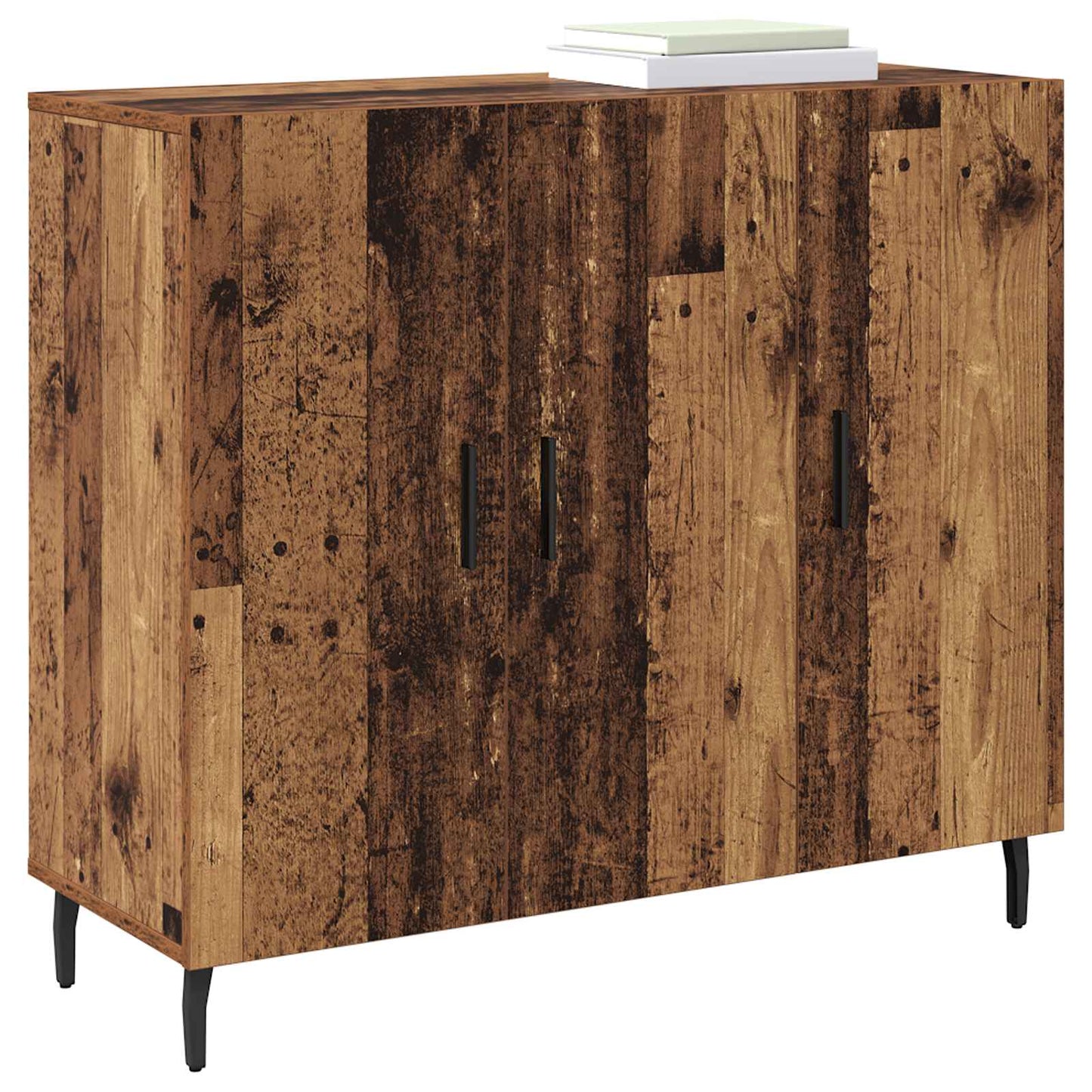 Sideboard Altholz 90 x 34 x 80 cm Holzwerkstoff