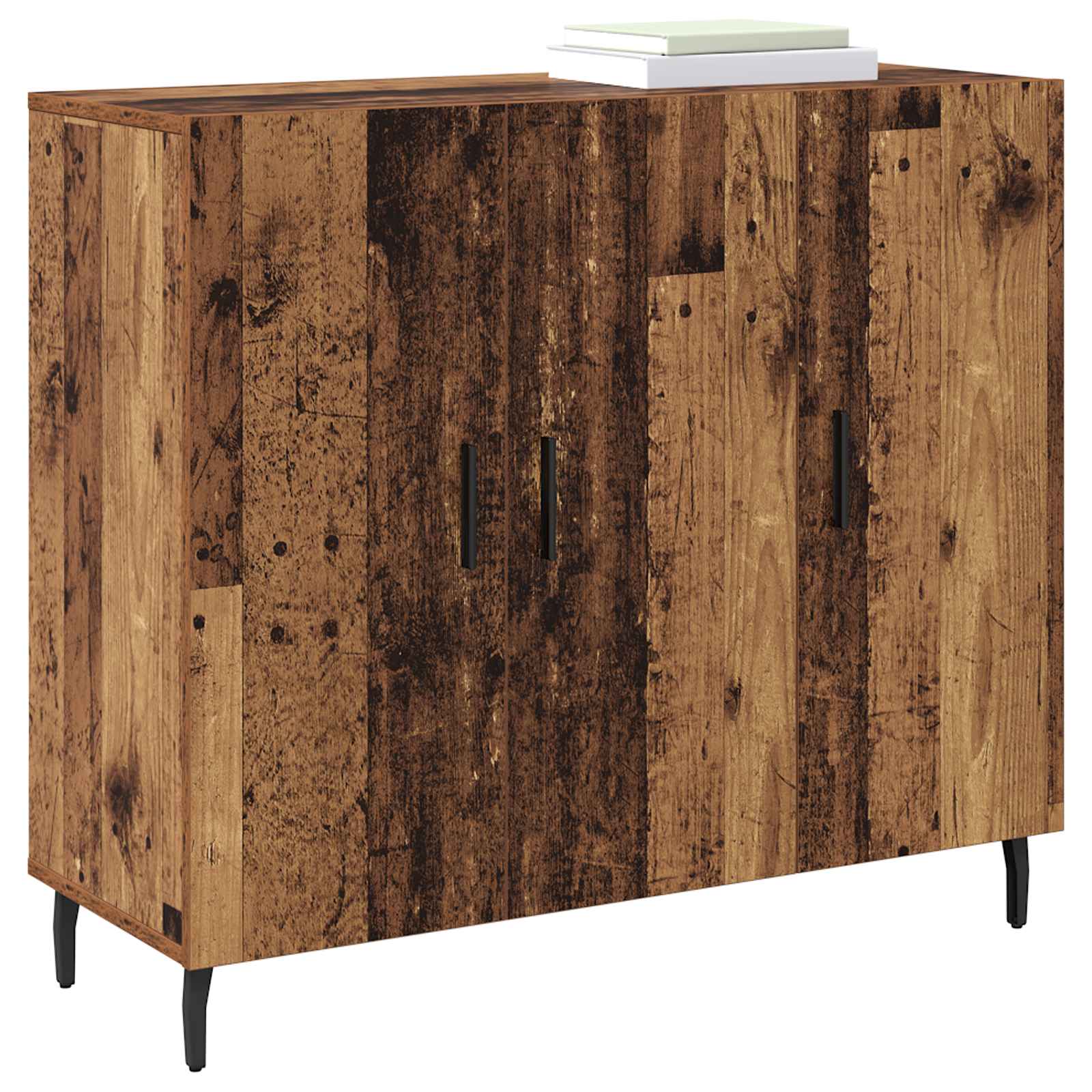 Sideboard Altholz 90 x 34 x 80 cm Holzwerkstoff