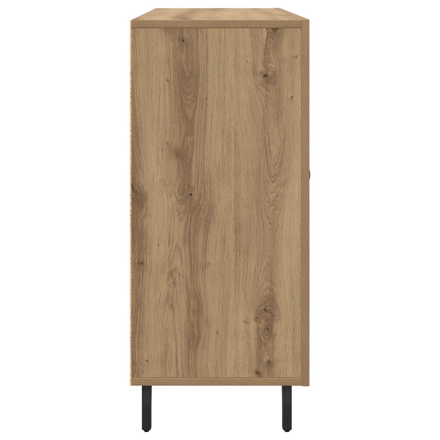 Sideboard Artisan-Eiche 90 x 34 x 80 cm Holzwerkstoff