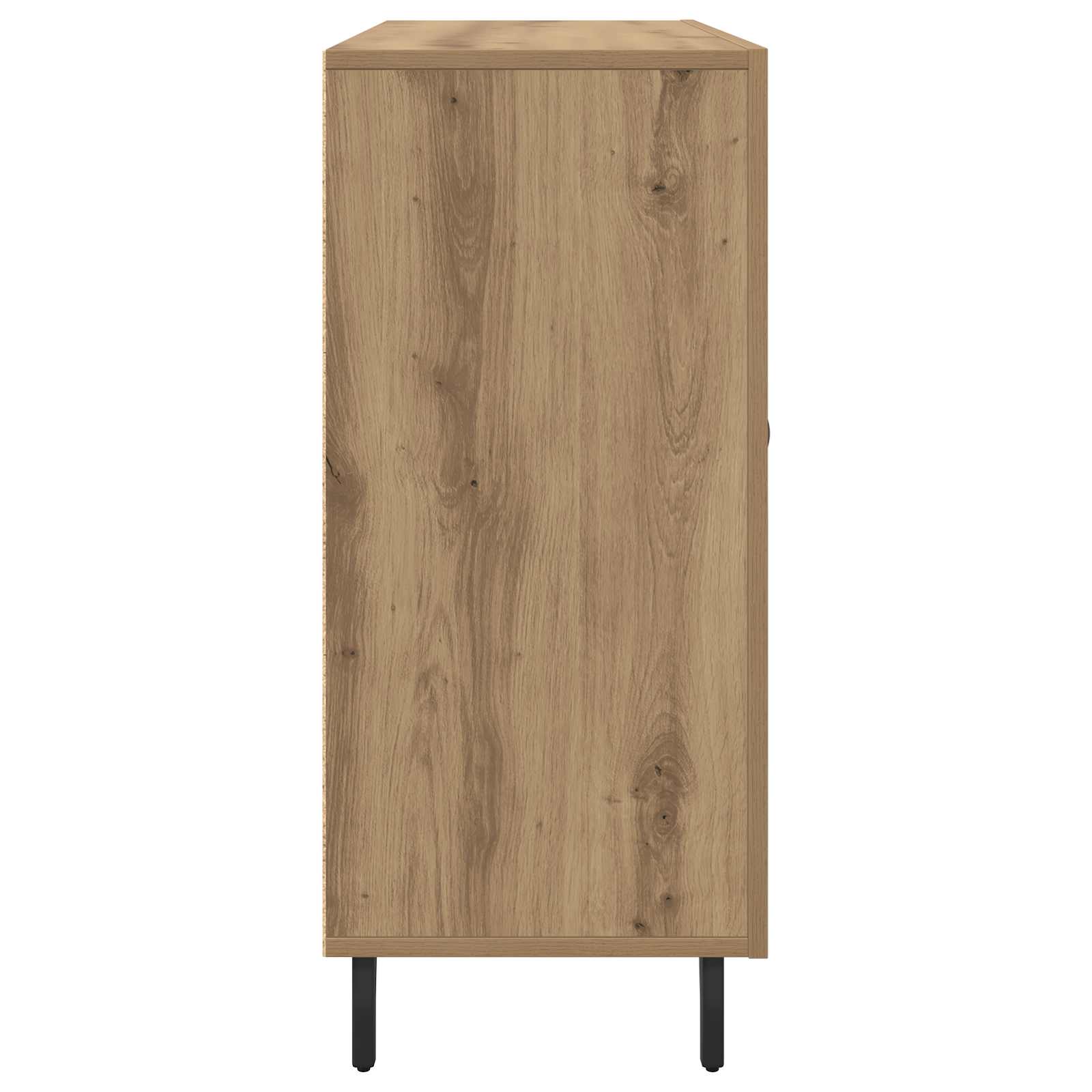 Sideboard Artisan-Eiche 90 x 34 x 80 cm Holzwerkstoff