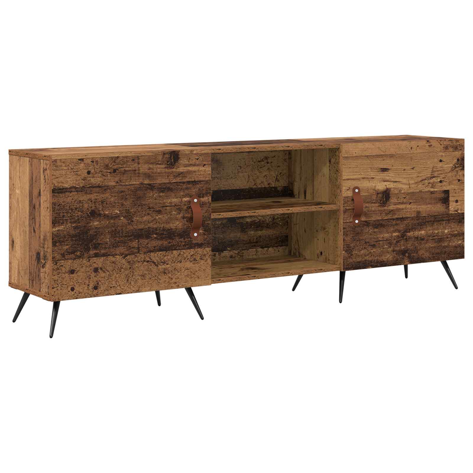 TV-Schränk 150 x 30 x 50 cm Altholz Holzwerkstoff