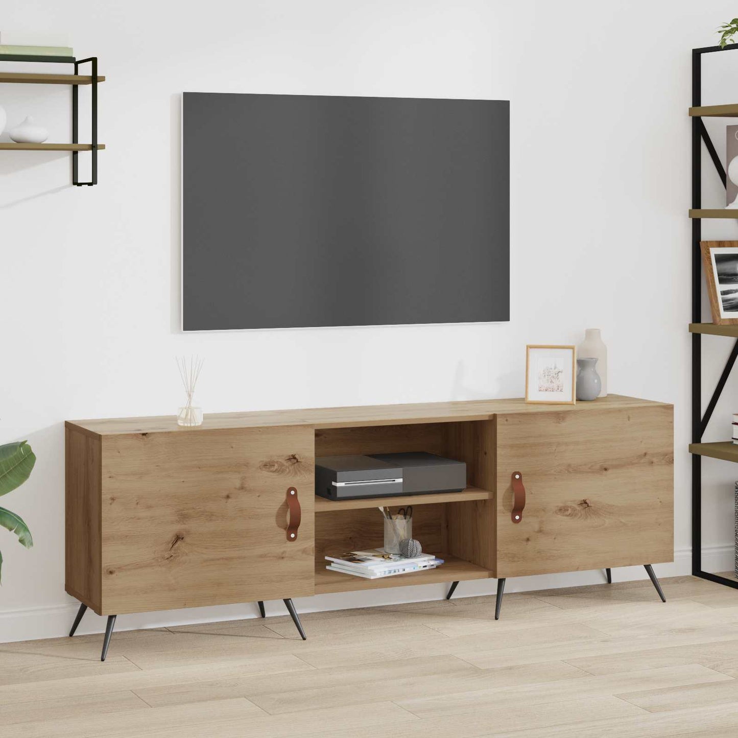TV-Schränk 150 x 30 x 50 cm Artisan-Eiche Holzwerkstoff