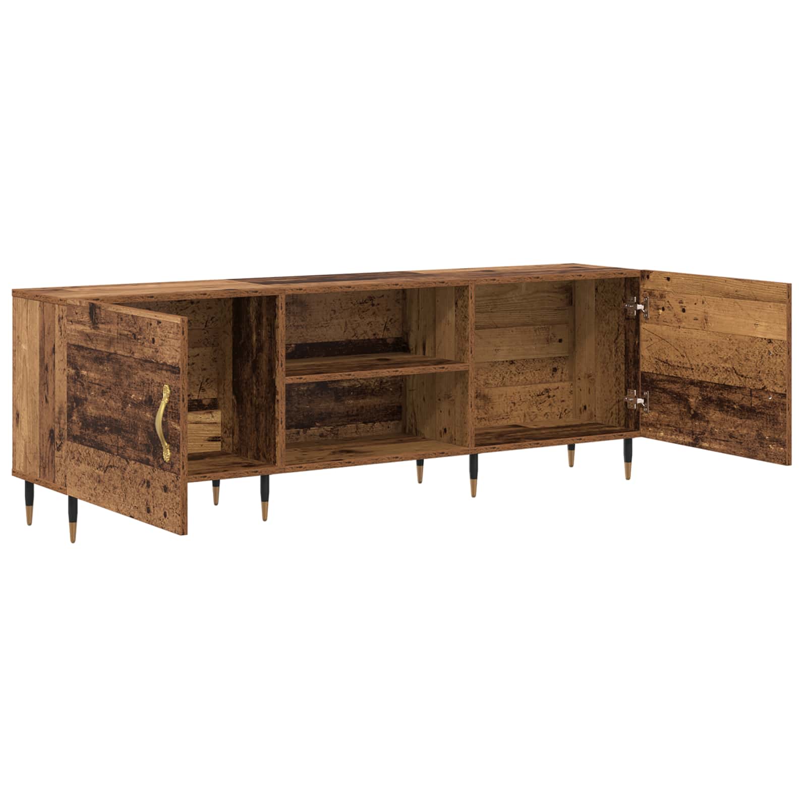 TV-Schränk 150 x 30 x 50 cm Altholz Holzwerkstoff