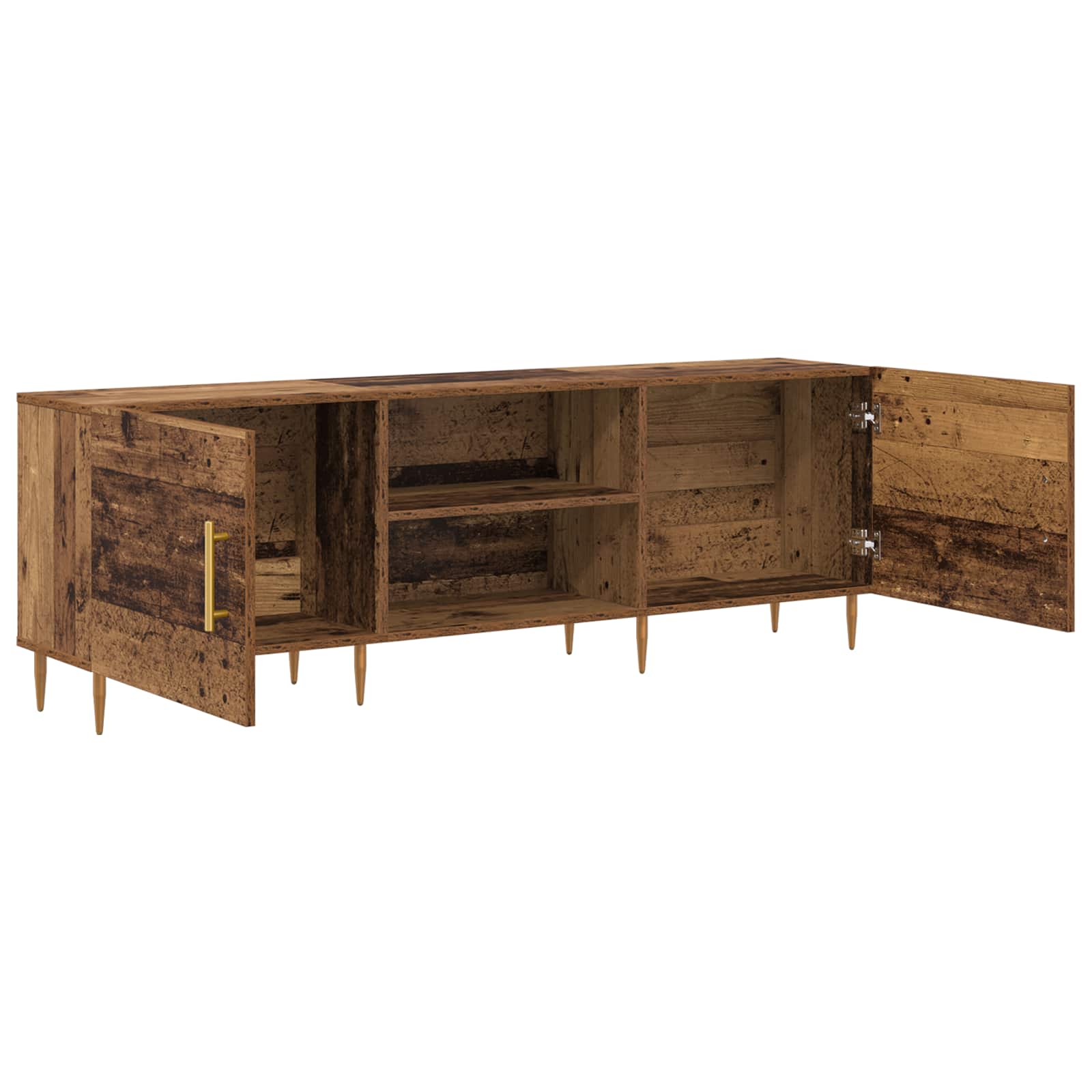TV-Schränk 150 x 30 x 50 cm Altholz Holzwerkstoff