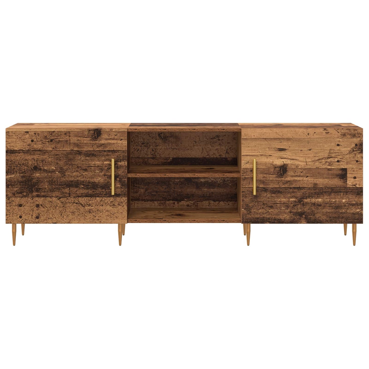 TV-Schränk 150 x 30 x 50 cm Altholz Holzwerkstoff