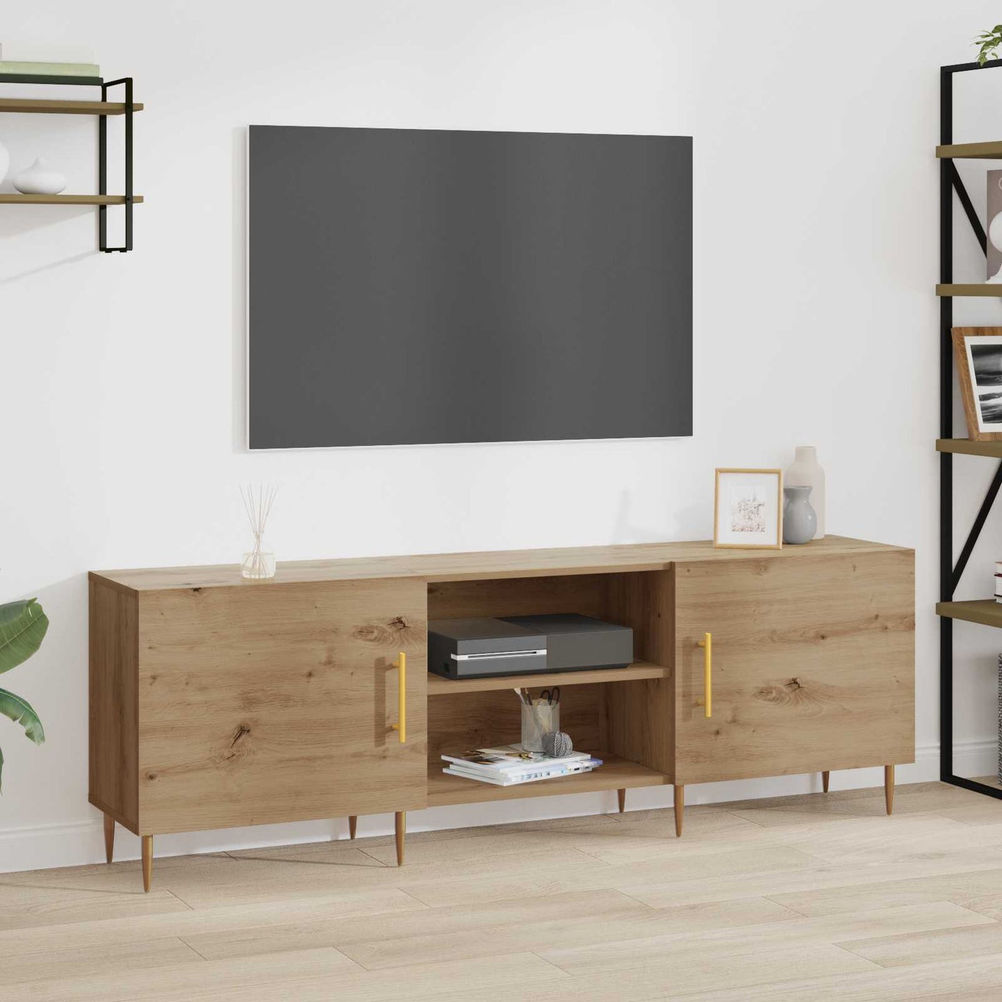 TV-Schränk 150 x 30 x 50 cm Artisan-Eiche Holzwerkstoff