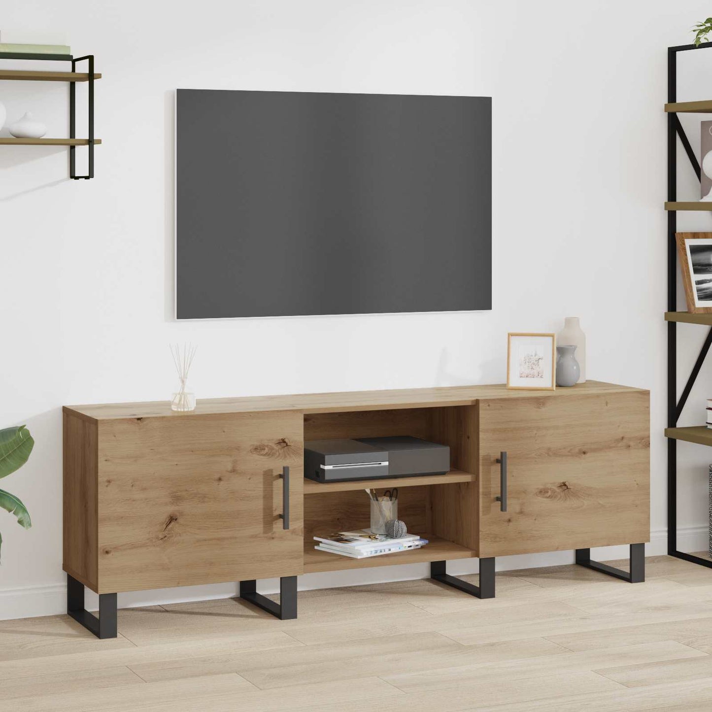 TV-Schränk 150 x 30 x 50 cm Artisan-Eiche Holzwerkstoff