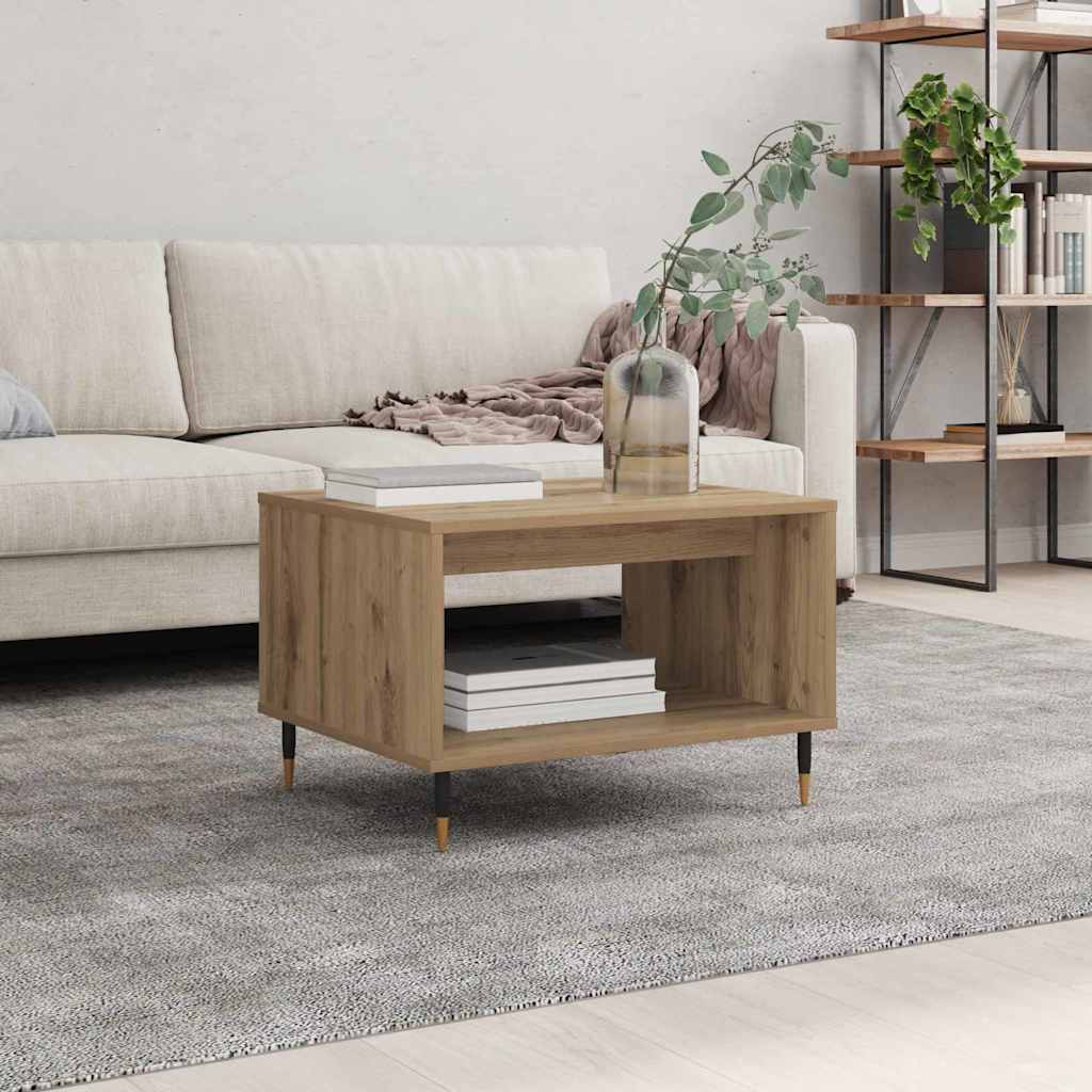 Couchtisch Artisan-Eiche 60 x 50 x 40 cm Holzwerkstoff