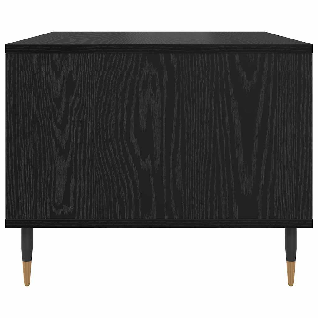 Couchtisch Schwarz Eichen-Optik 60 x 50 x 40 cm Holzwerkstoff