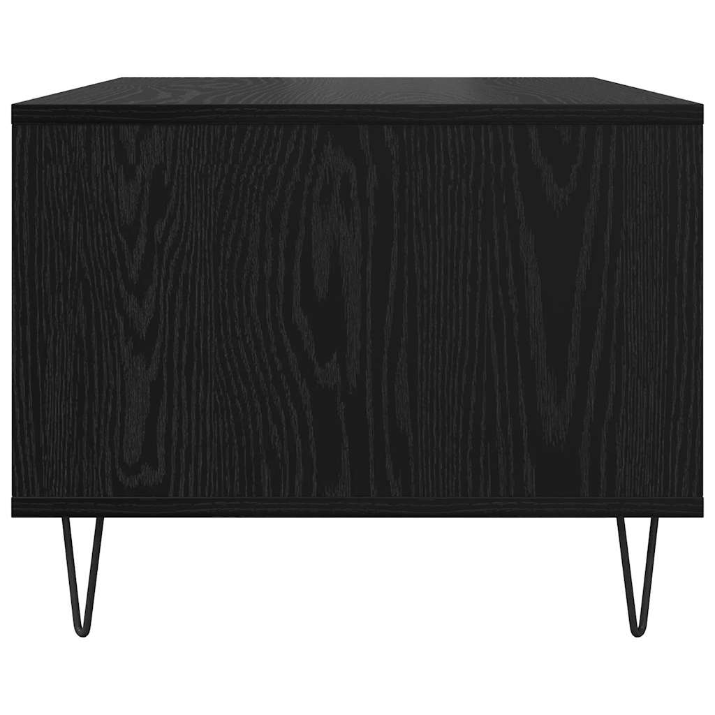 Couchtisch Schwarz Eichen-Optik 60 x 50 x 40 cm Holzwerkstoff