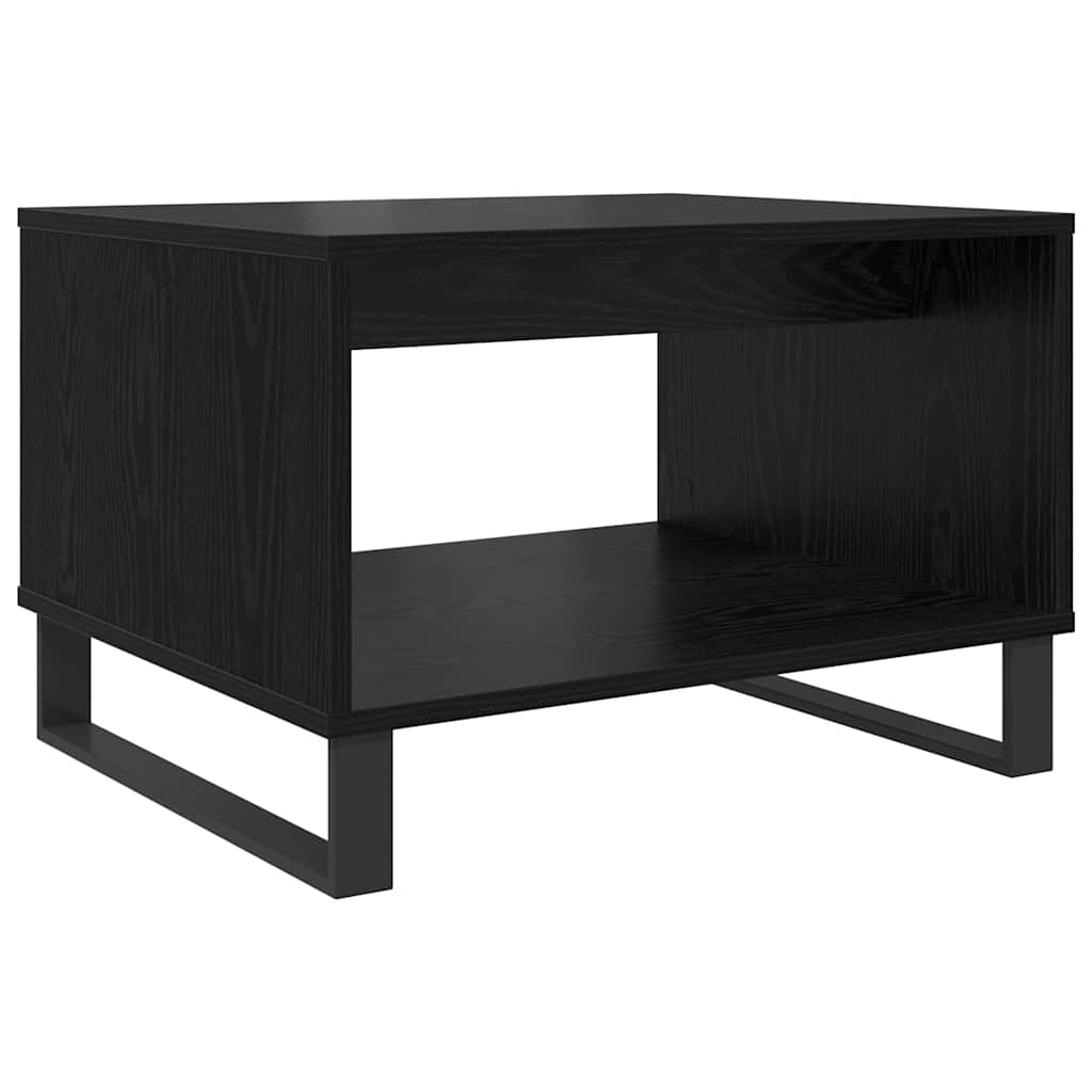Couchtisch Schwarz Eichen-Optik 60 x 50 x 40 cm Holzwerkstoff